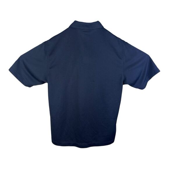 Nike Golf Dri Fit Lightning II F-35 Black Short Sleeve Polo Shirt Mens Small - Picture 6 of 13